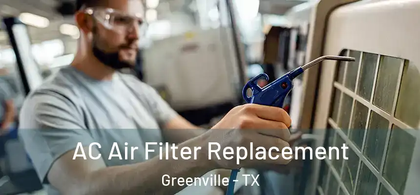  AC Air Filter Replacement Greenville - TX