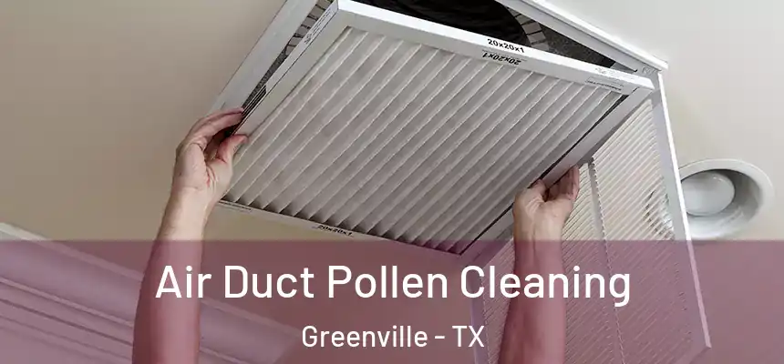  Air Duct Pollen Cleaning Greenville - TX