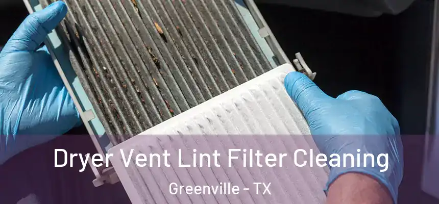  Dryer Vent Lint Filter Cleaning Greenville - TX