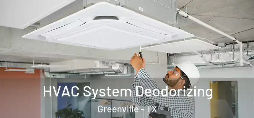 HVAC System Deodorizing Greenville - TX